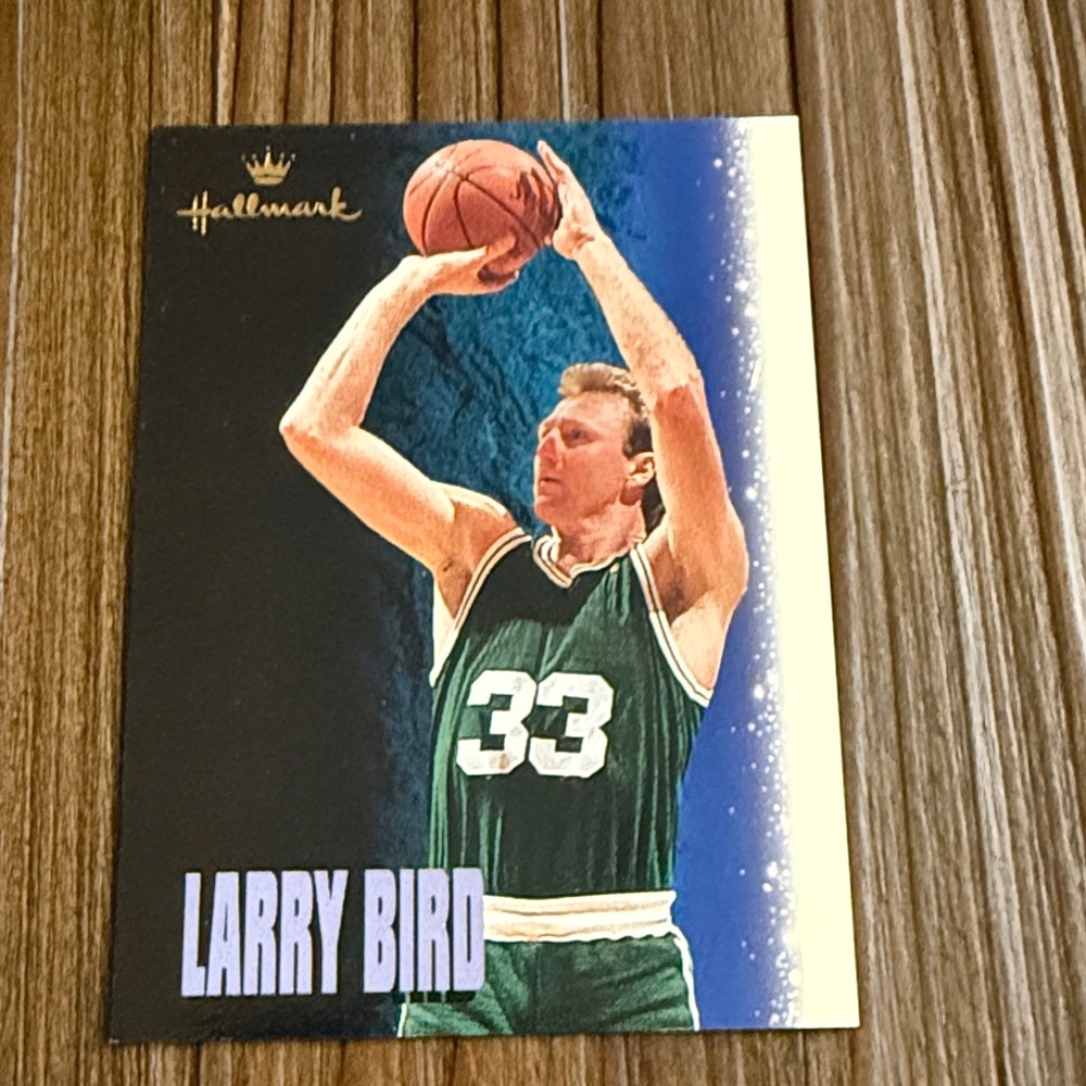 1995 LARRY BIRD Classic Marketing/ Hallmark Keepsake trading card #HK2